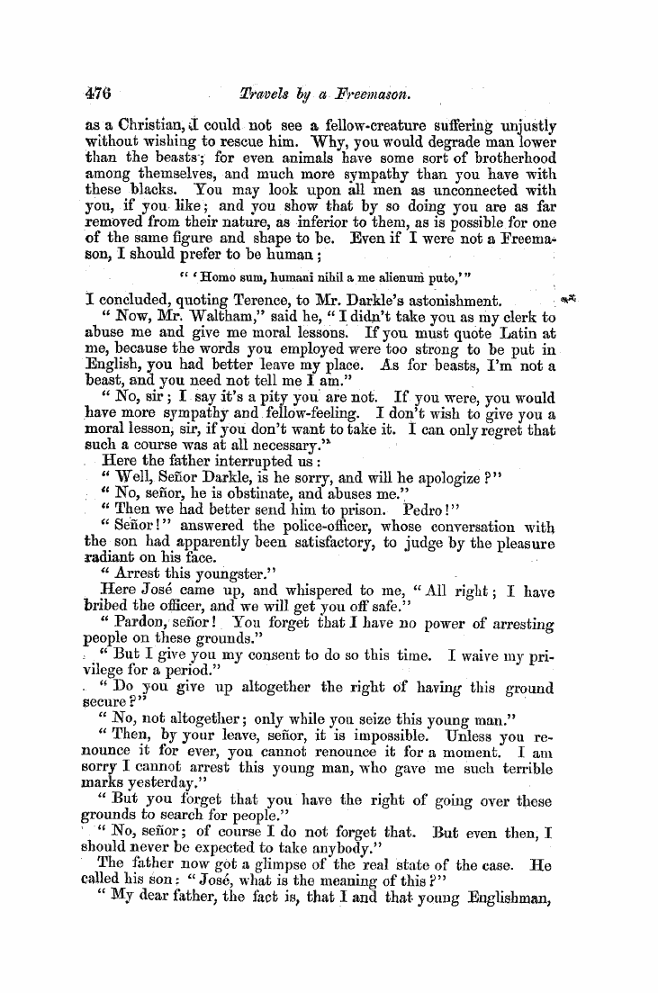 The Freemasons' Monthly Magazine: 1855-08-01 - Untitled Article