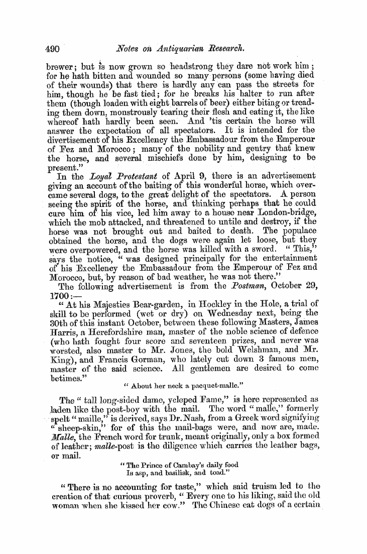 The Freemasons' Monthly Magazine: 1855-08-01 - Untitled Article