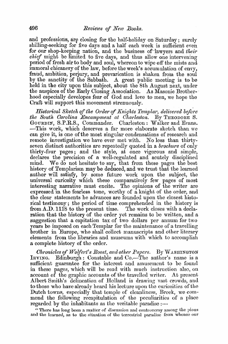 The Freemasons' Monthly Magazine: 1855-08-01 - Untitled Article