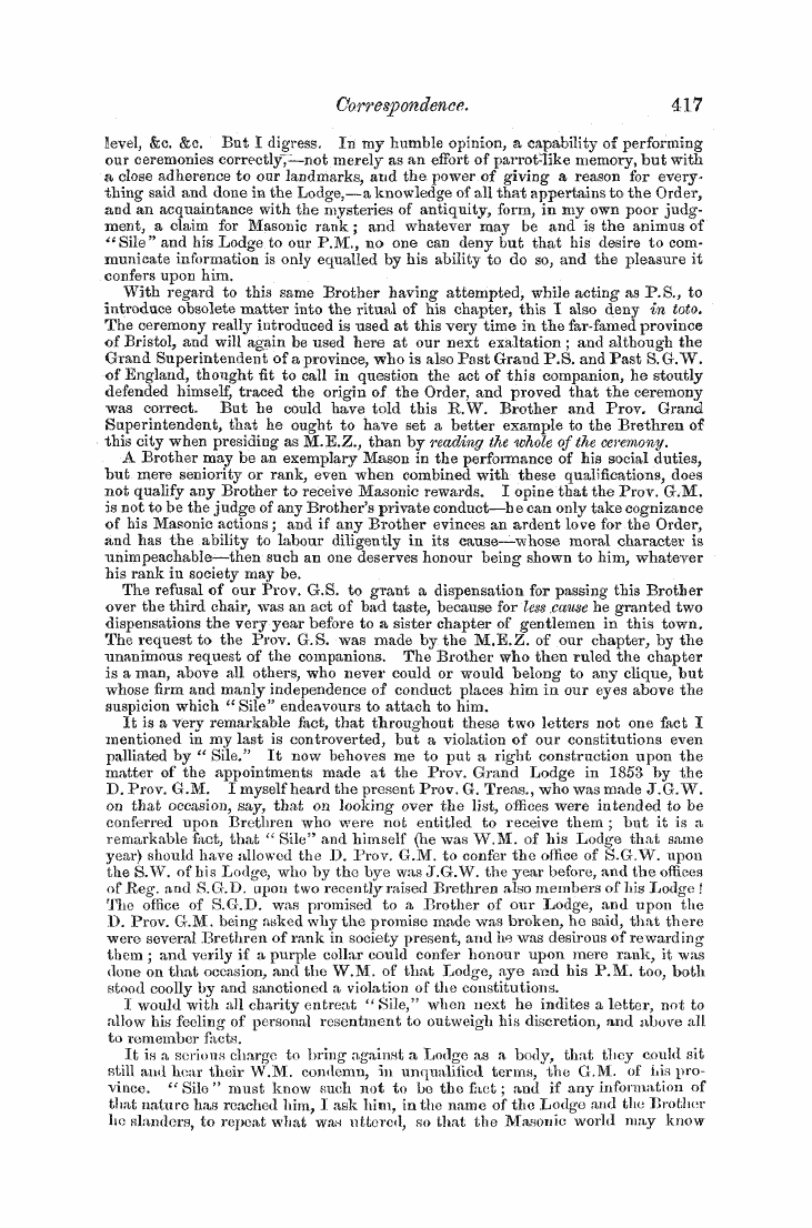 The Freemasons' Monthly Magazine: 1856-06-01 - Untitled Article