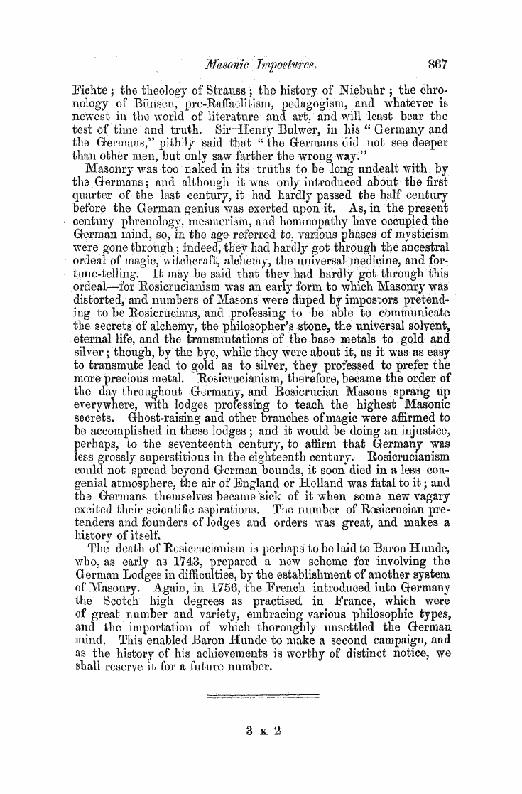 The Freemasons' Monthly Magazine: 1858-05-01: 53