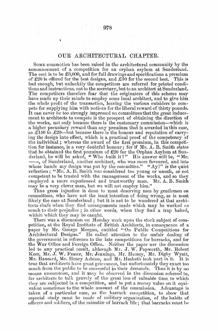 The Freemasons' Monthly Magazine: 1858-05-01 - Our Architectural Ohapter.