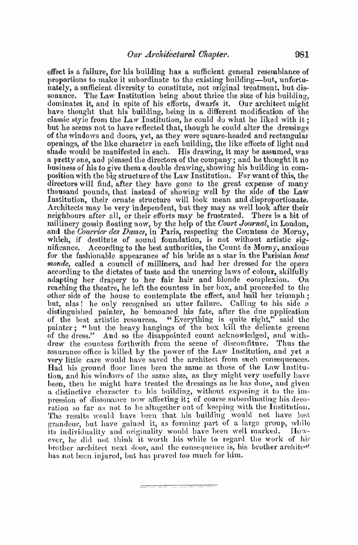 The Freemasons' Monthly Magazine: 1858-05-01 - Our Architectural Ohapter.