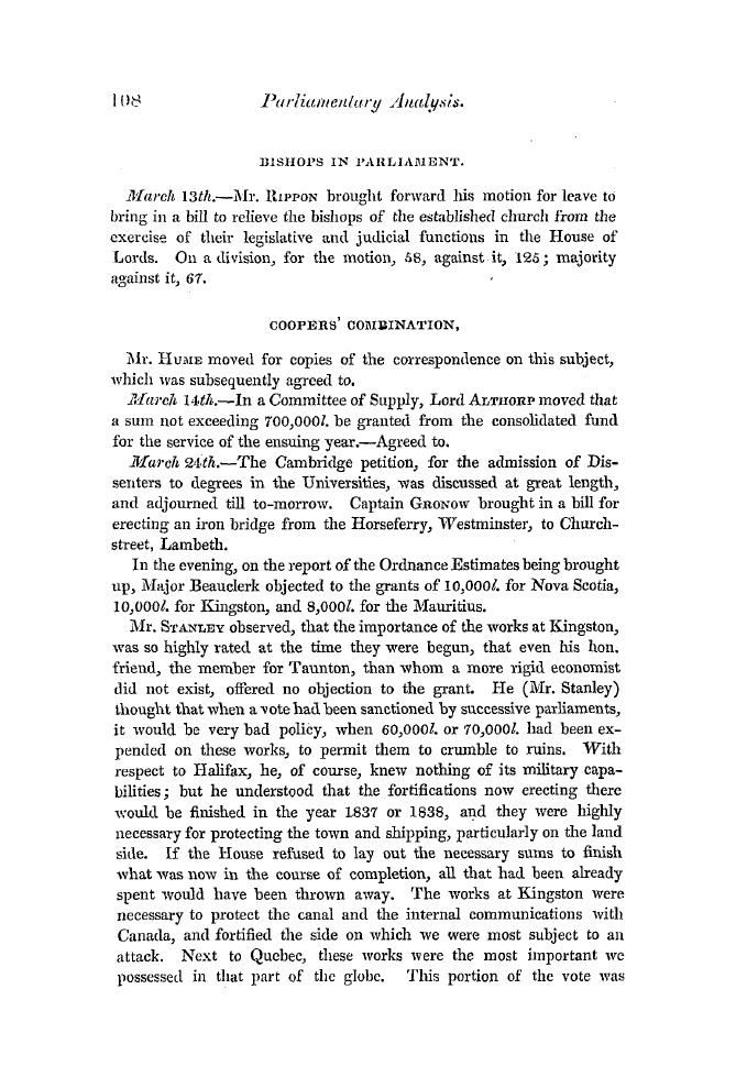 The Freemasons' Quarterly Review: 1834-04-01 - Flogging In The Army.