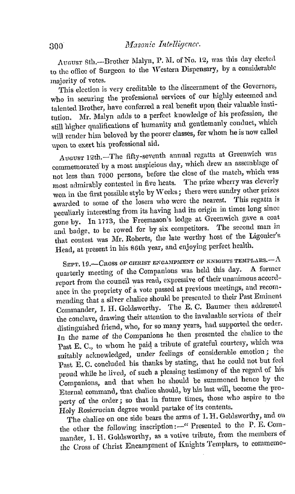 The Freemasons' Quarterly Review: 1834-10-01 - All 'S Right.