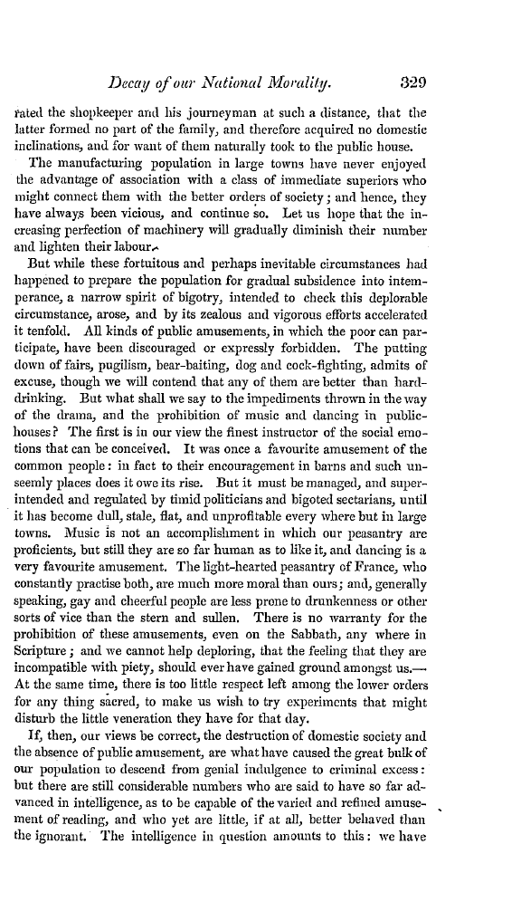 The Freemasons' Quarterly Review: 1834-10-01 - Or The Causes Of The Decay Of Our National Morality, And On Some Modern Schemes For Its Renovation.