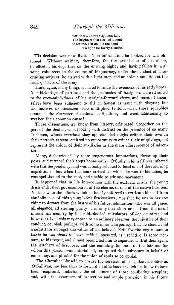 The Freemasons' Quarterly Review: 1834-10-01 - Thurlogh, The Milesian.