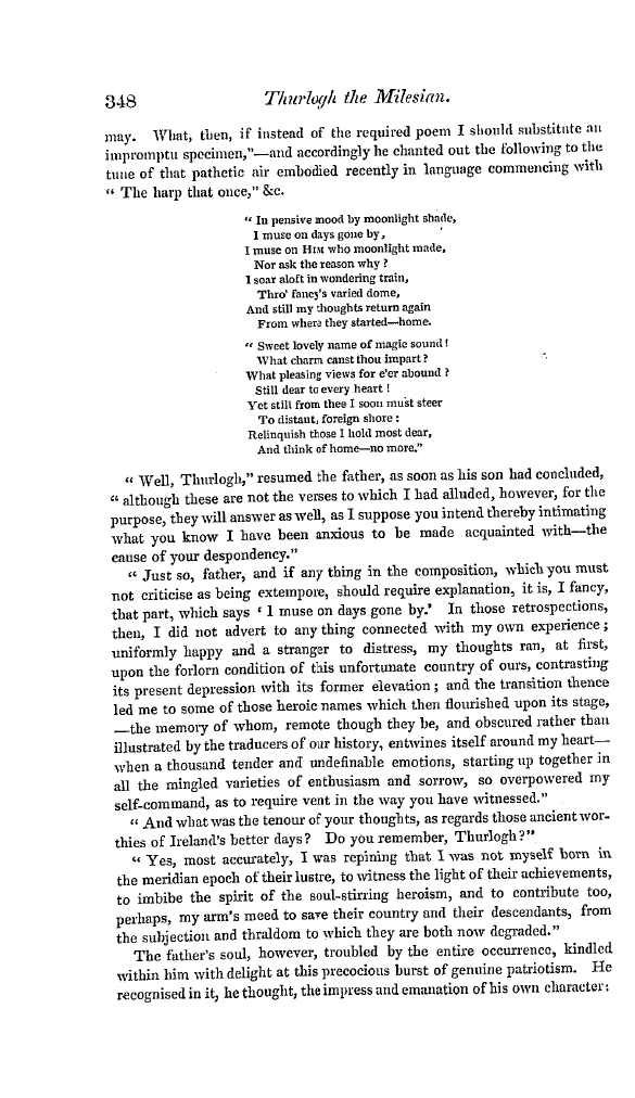 The Freemasons' Quarterly Review: 1834-10-01 - Thurlogh, The Milesian.