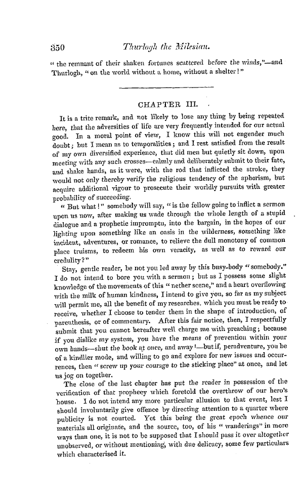 The Freemasons' Quarterly Review: 1834-10-01 - Thurlogh, The Milesian.