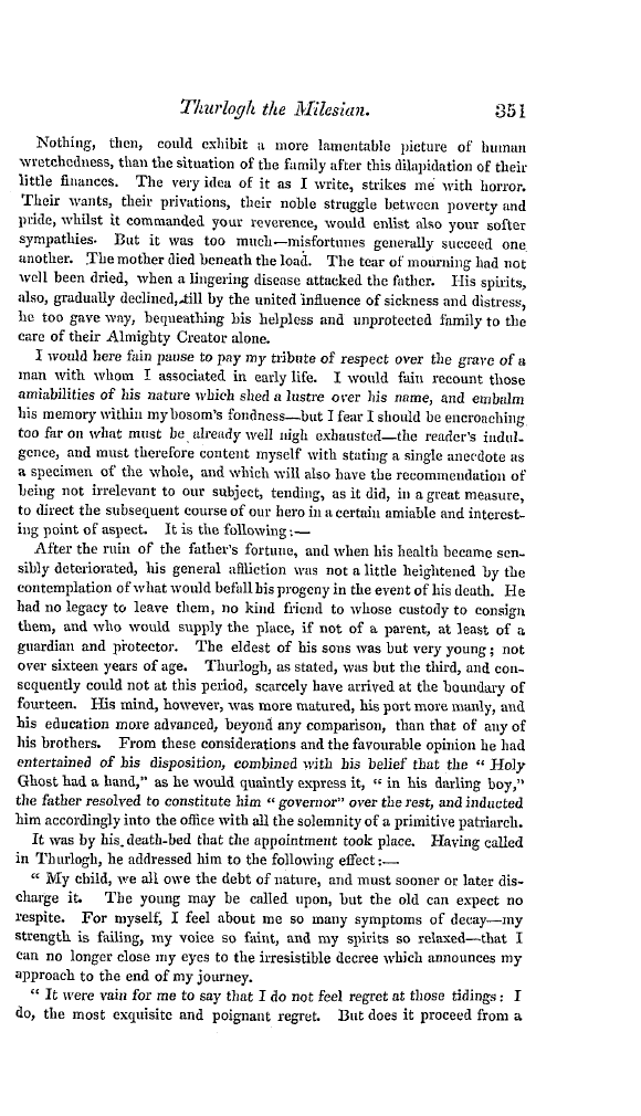 The Freemasons' Quarterly Review: 1834-10-01 - Thurlogh, The Milesian.