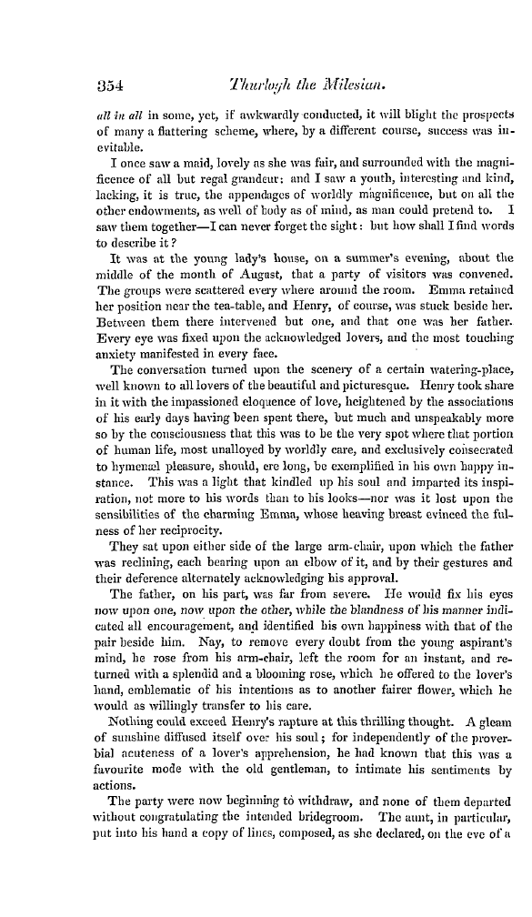 The Freemasons' Quarterly Review: 1834-10-01 - Thurlogh, The Milesian.