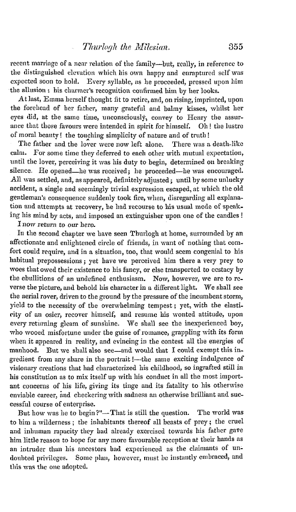 The Freemasons' Quarterly Review: 1834-10-01 - Thurlogh, The Milesian.