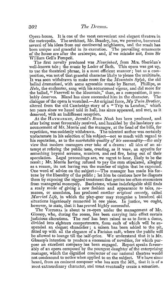 The Freemasons' Quarterly Review: 1834-10-01 - Literature, The Drama, &C.