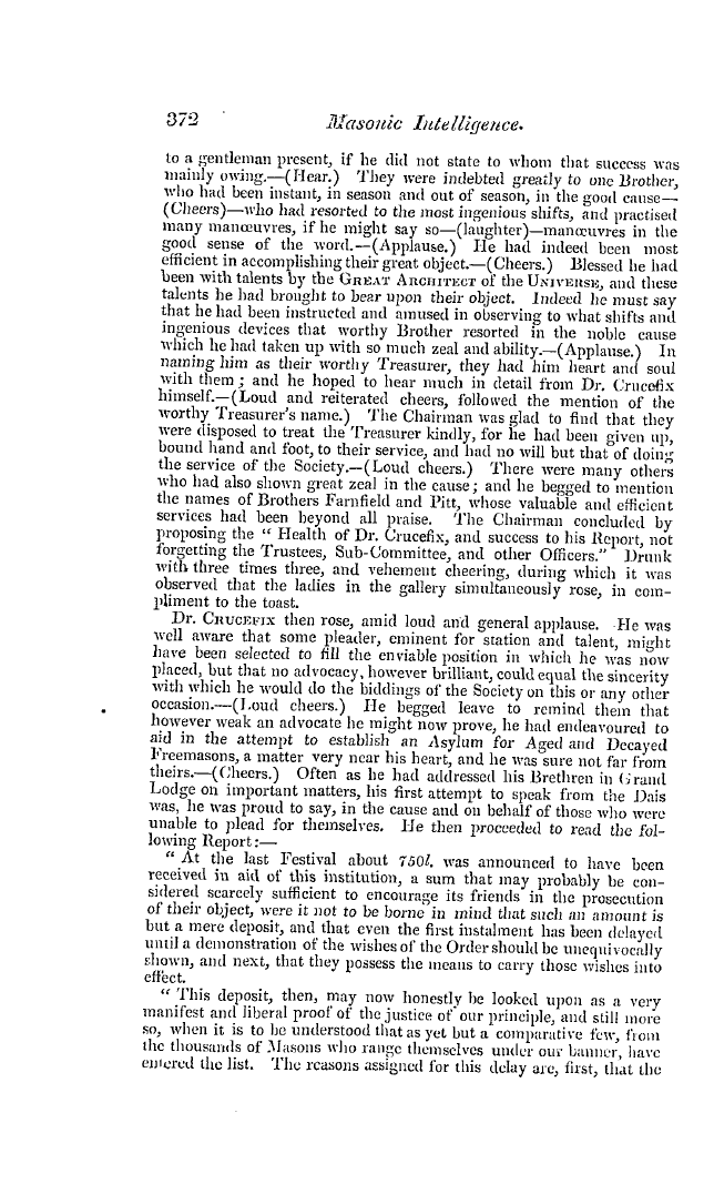 The Freemasons' Quarterly Review: 1837-09-30 - Asylum For Aged And Decayed Freemasons.*