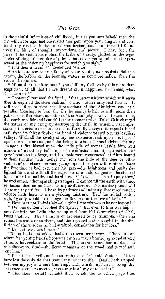 The Freemasons' Quarterly Review: 1838-09-29 - The Gem.