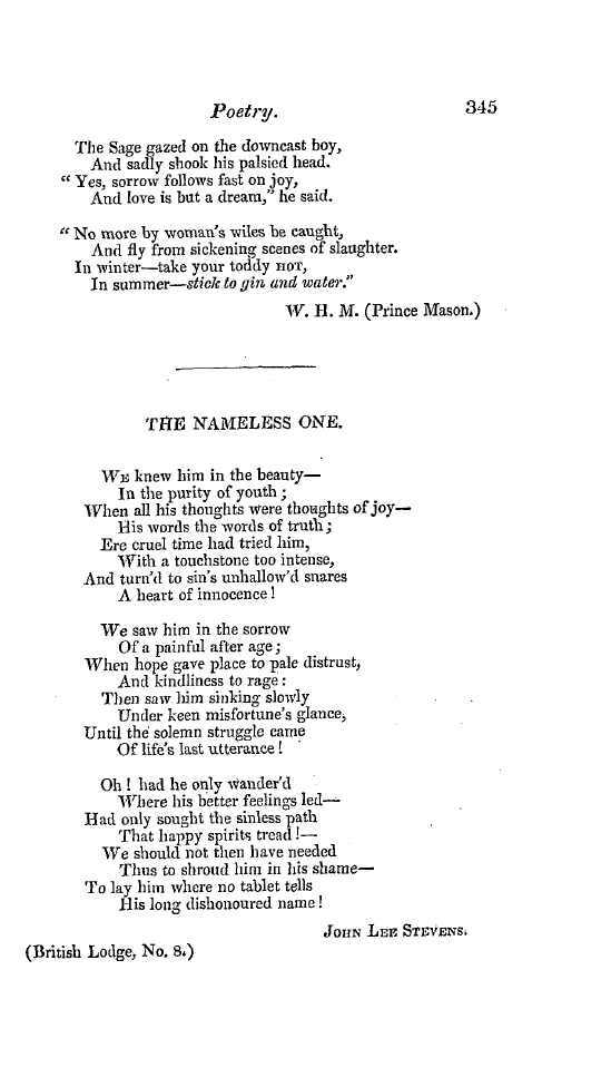 The Freemasons' Quarterly Review: 1838-09-29: 63