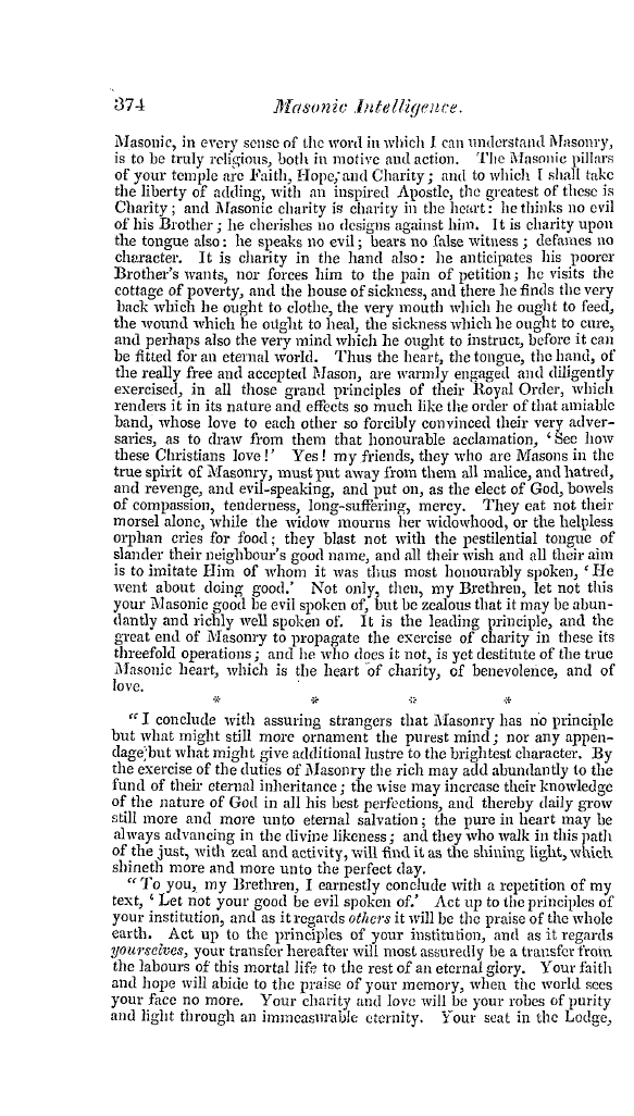 The Freemasons' Quarterly Review: 1838-09-29 - Provincial.