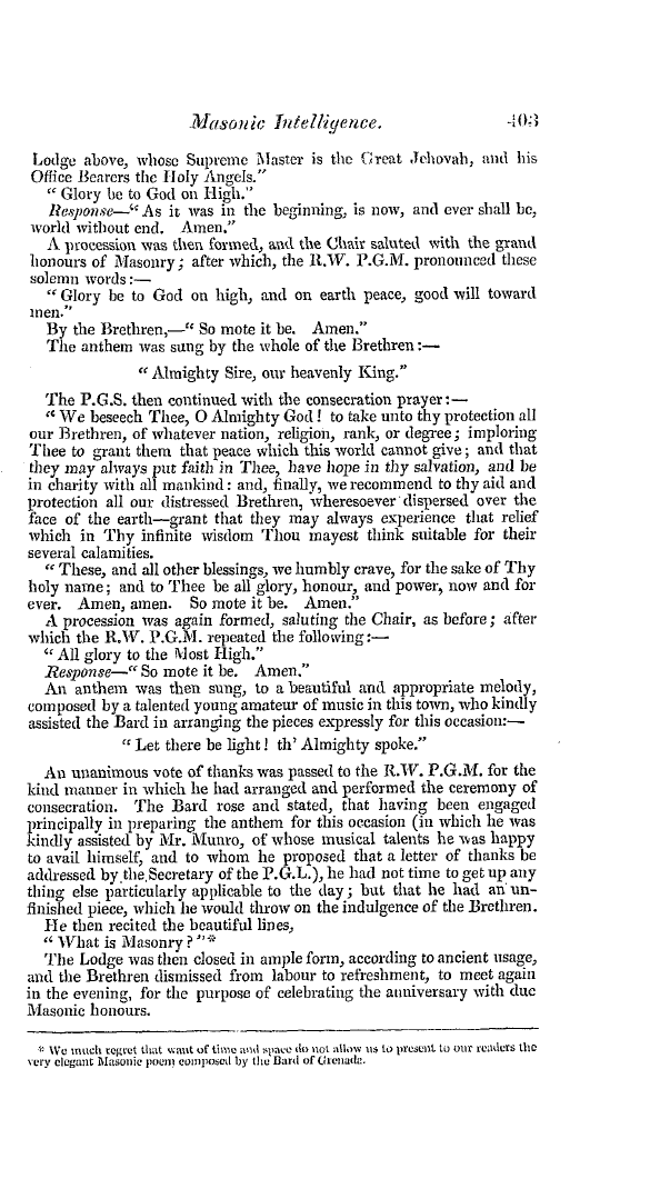 The Freemasons' Quarterly Review: 1838-09-29: 121