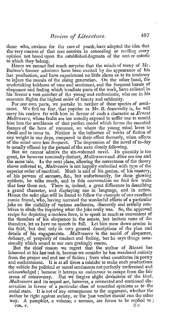 The Freemasons' Quarterly Review: 1838-09-29 - Review Of Literature The Drama. &C.