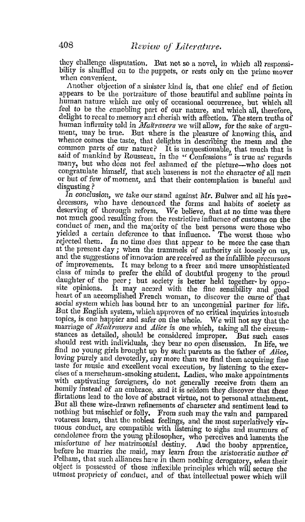 The Freemasons' Quarterly Review: 1838-09-29 - Review Of Literature The Drama. &C.