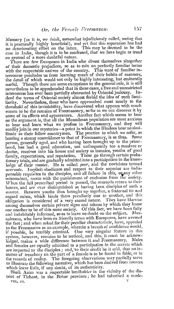 The Freemasons' Quarterly Review: 1839-06-29 - Hassan And Zoolma;