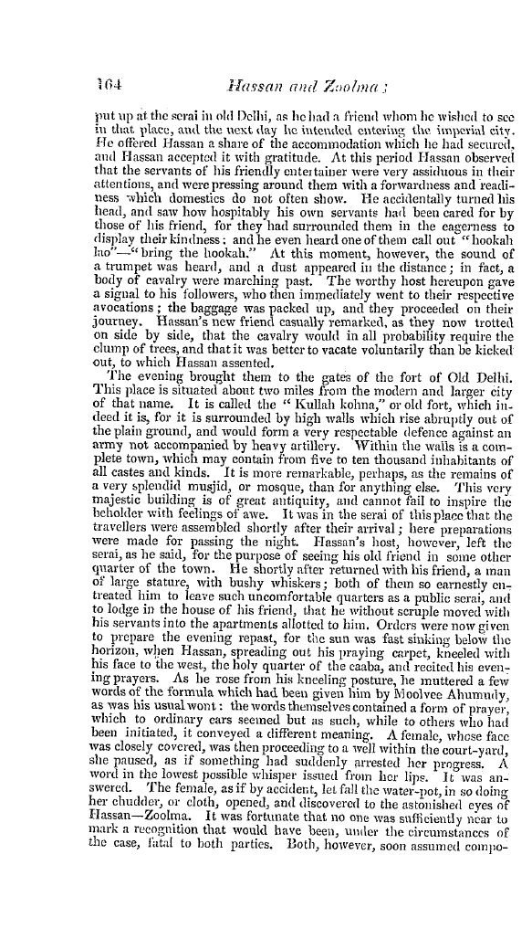 The Freemasons' Quarterly Review: 1839-06-29 - Hassan And Zoolma;