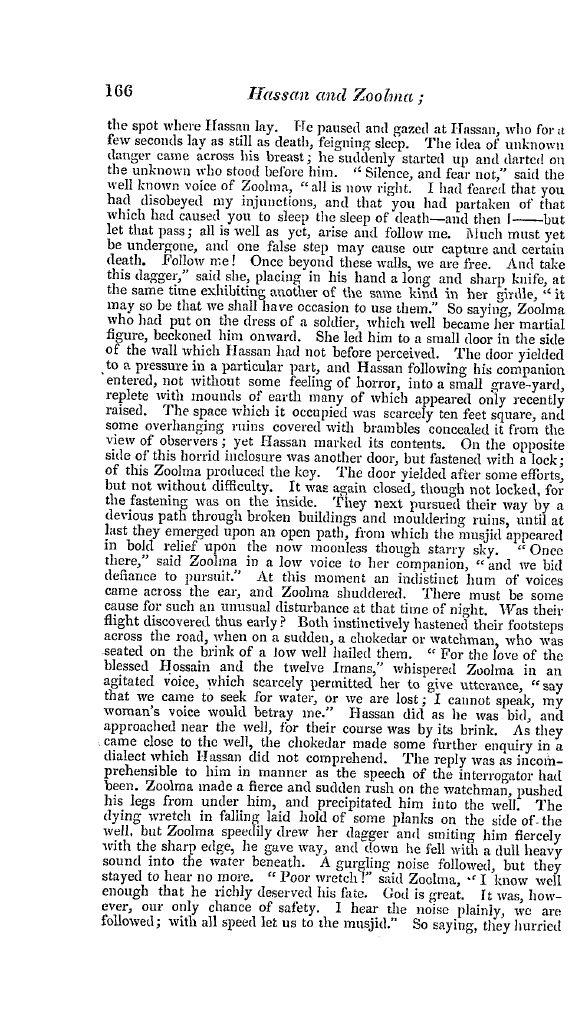 The Freemasons' Quarterly Review: 1839-06-29 - Hassan And Zoolma;