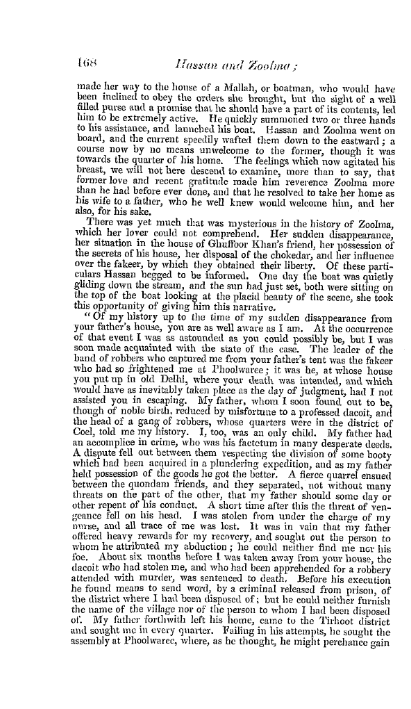 The Freemasons' Quarterly Review: 1839-06-29 - Hassan And Zoolma;