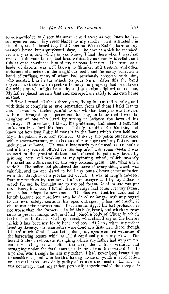 The Freemasons' Quarterly Review: 1839-06-29 - Hassan And Zoolma;