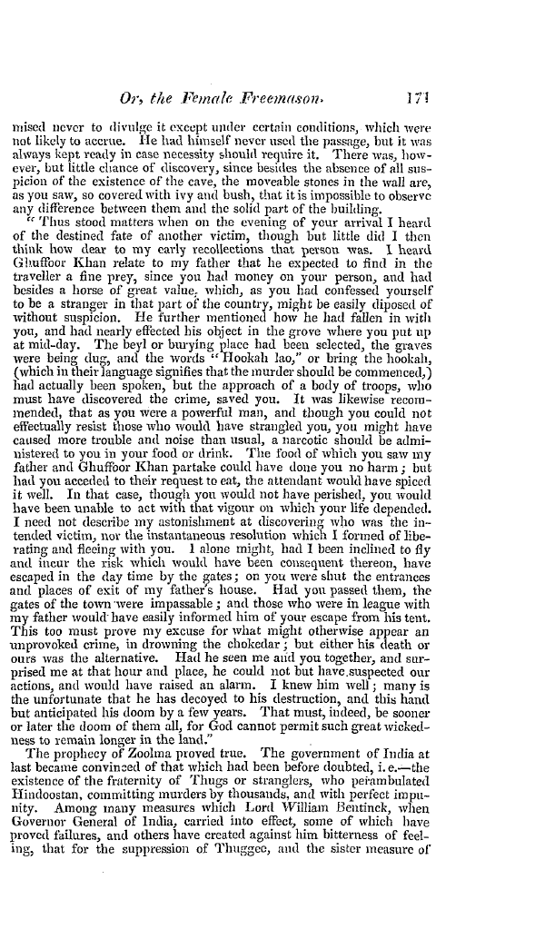 The Freemasons' Quarterly Review: 1839-06-29 - Hassan And Zoolma;