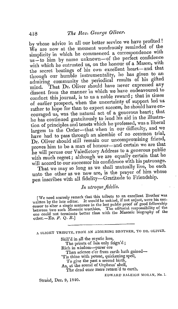 The Freemasons' Quarterly Review: 1840-12-31: 14