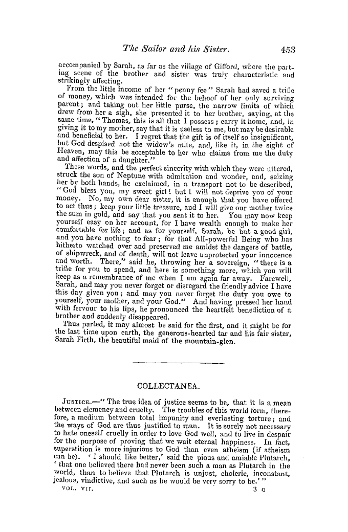 The Freemasons' Quarterly Review: 1840-12-31 - The Sailor And His Sister.