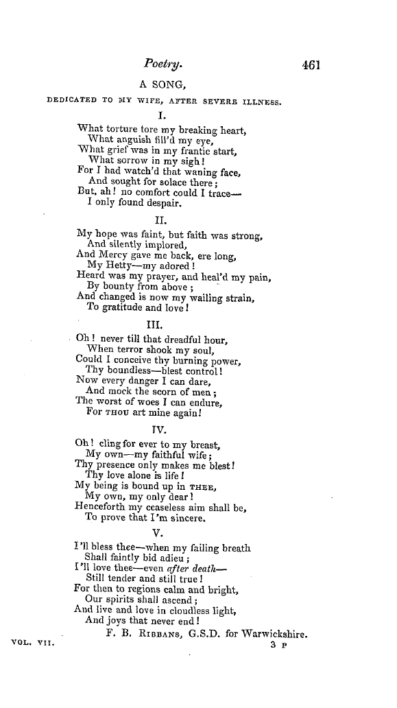 The Freemasons' Quarterly Review: 1840-12-31 - A Song,