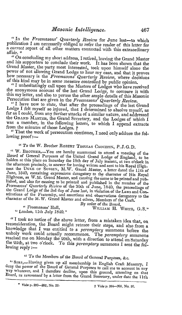 The Freemasons' Quarterly Review: 1840-12-31: 63