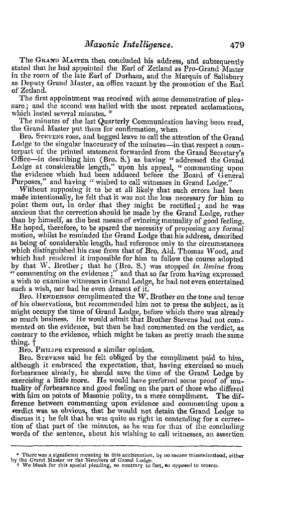 The Freemasons' Quarterly Review: 1840-12-31 - Quarterly Communication.—September 2.