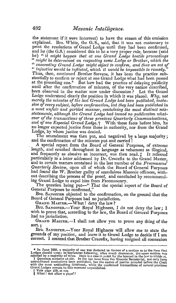 The Freemasons' Quarterly Review: 1840-12-31 - Quarterly Communication.—September 2.