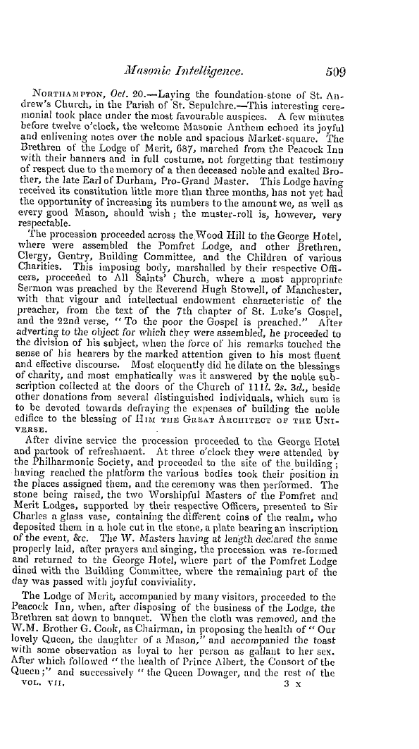 The Freemasons' Quarterly Review: 1840-12-31 - Provincial.