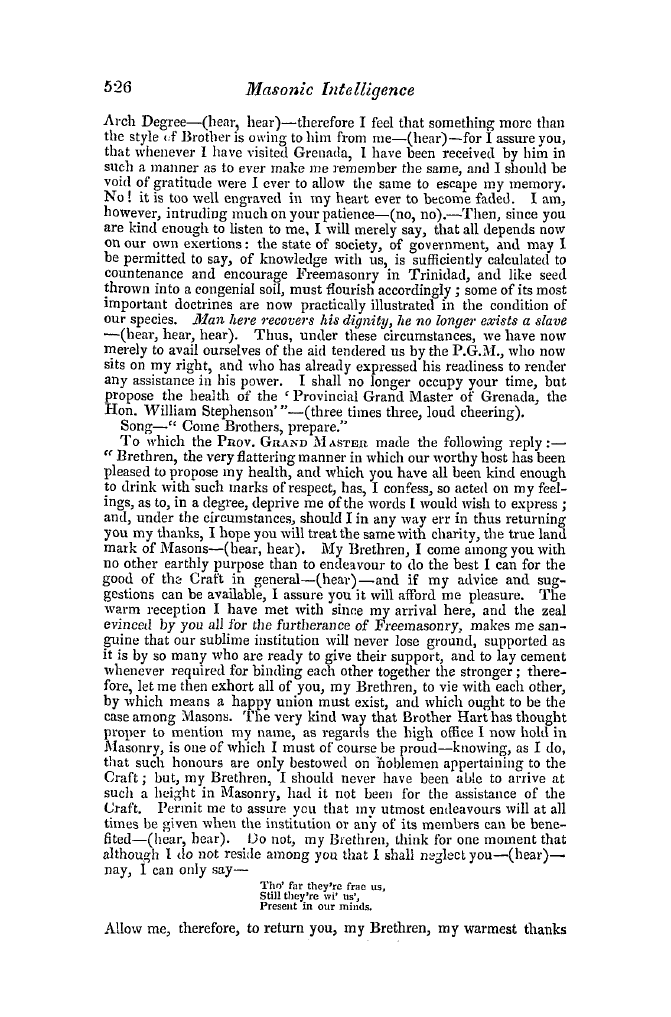 The Freemasons' Quarterly Review: 1840-12-31 - Foreign.