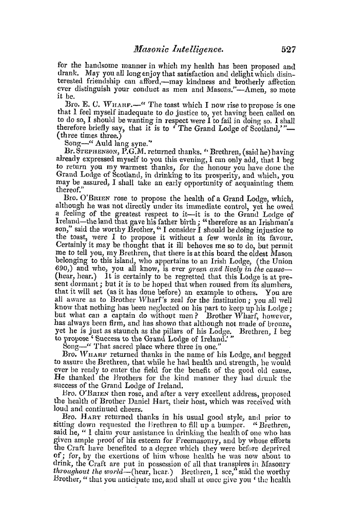 The Freemasons' Quarterly Review: 1840-12-31 - Foreign.