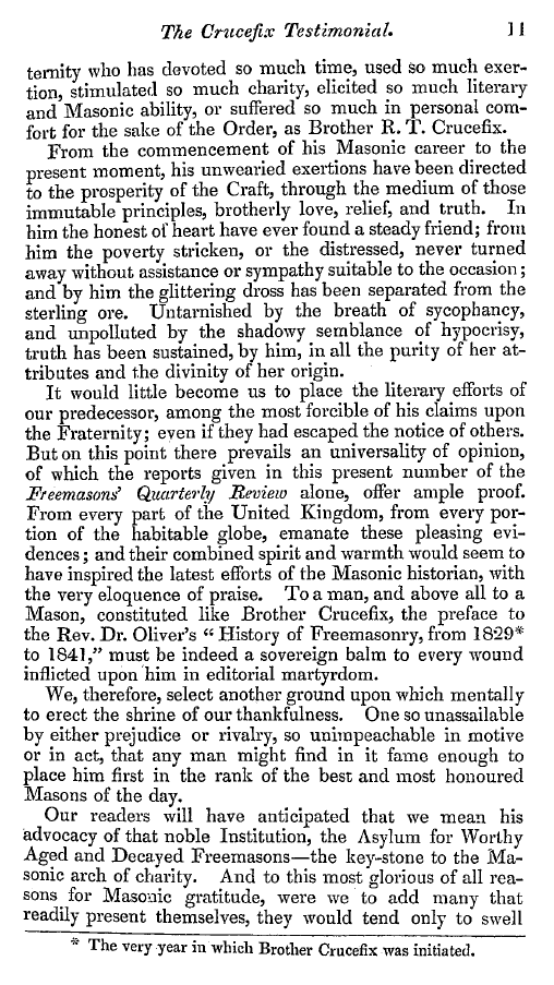 The Freemasons' Quarterly Review: 1841-03-31: 16