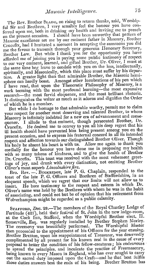 The Freemasons' Quarterly Review: 1841-03-31: 80