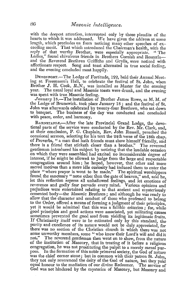 The Freemasons' Quarterly Review: 1841-03-31 - Provincial.