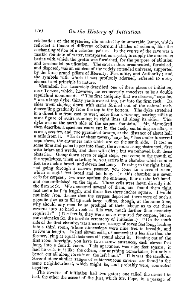 The Freemasons' Quarterly Review: 1841-06-30 - On The History Of Initiation.*