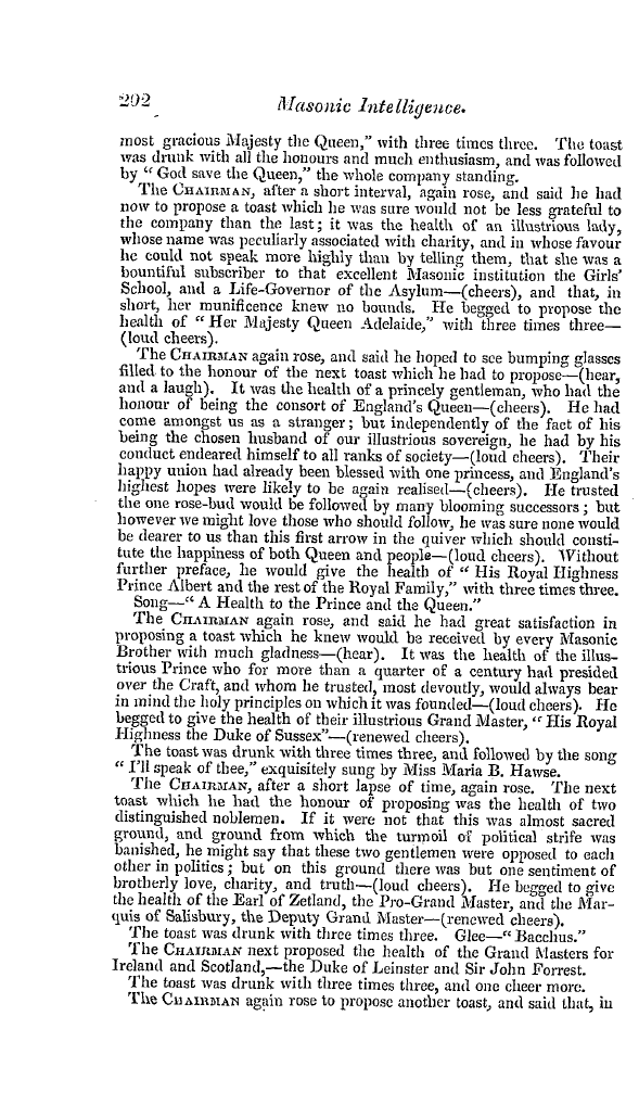 The Freemasons' Quarterly Review: 1841-06-30 - The Asylum.