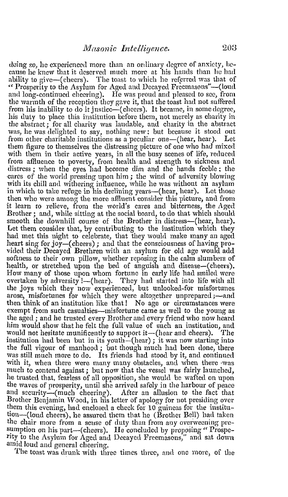 The Freemasons' Quarterly Review: 1841-06-30 - The Asylum.