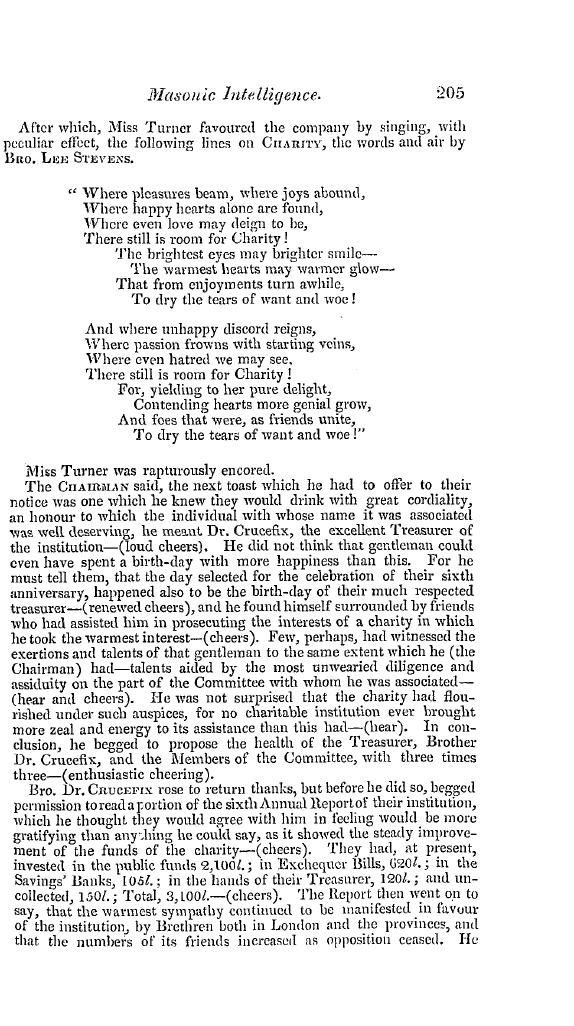 The Freemasons' Quarterly Review: 1841-06-30 - The Asylum.