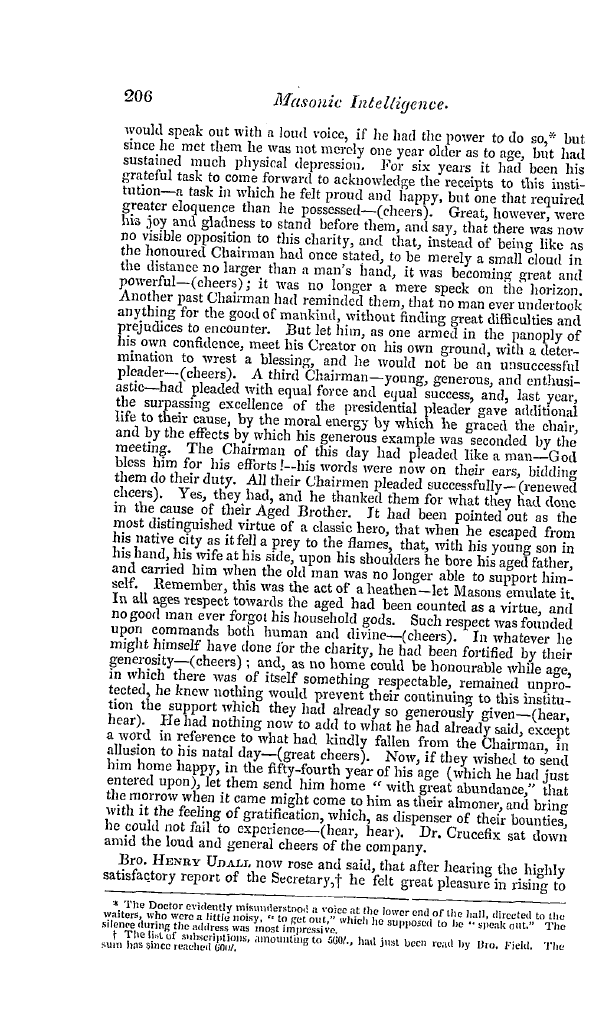 The Freemasons' Quarterly Review: 1841-06-30 - The Asylum.