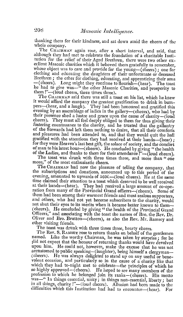 The Freemasons' Quarterly Review: 1841-06-30 - The Asylum.