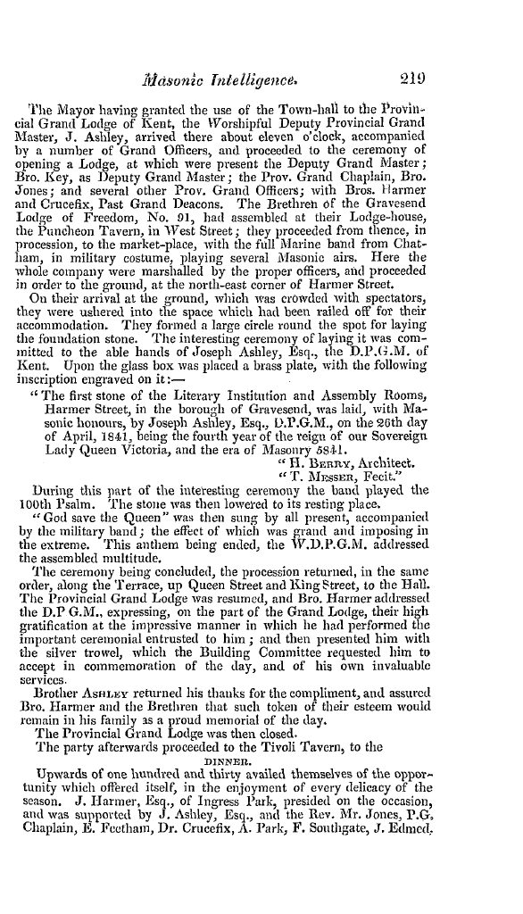 The Freemasons' Quarterly Review: 1841-06-30: 93