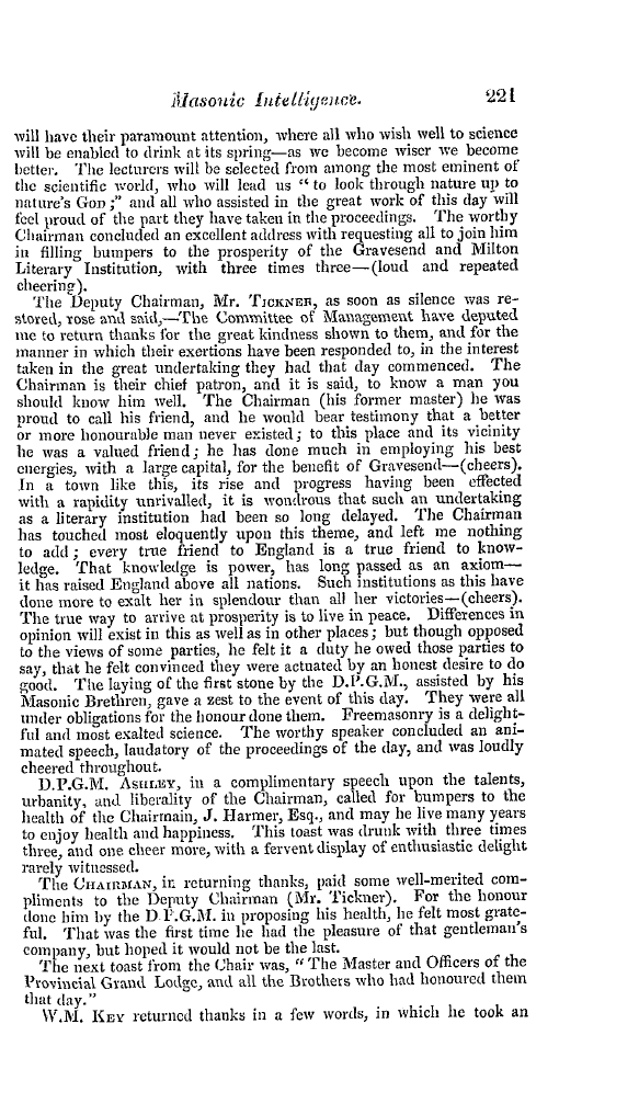 The Freemasons' Quarterly Review: 1841-06-30 - Provincial.